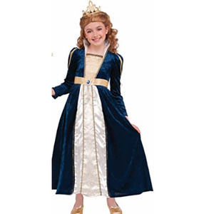 Forum Novelties Girls Royal Navy Princess Costume, Size Small